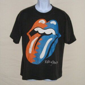 ROLLING STONES Concert Tshirt, L/XL, 1989 Tongue